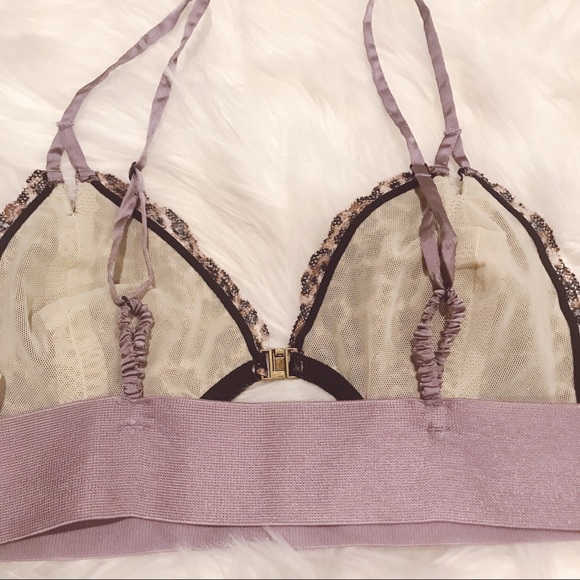 NWT Free People Wild One cheetah bralette Brown - Picture 7 of 8